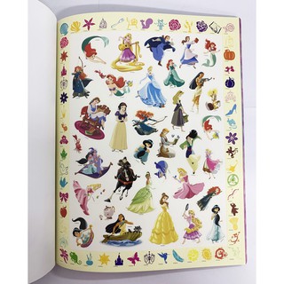 Disney Princess 1001 Stickers Book With Fun Activities For Kids 48 ...