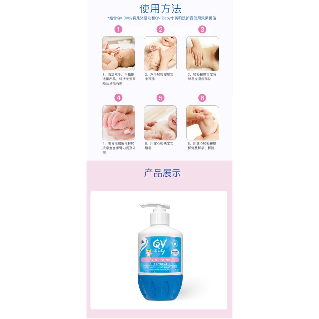 qv baby skin lotion