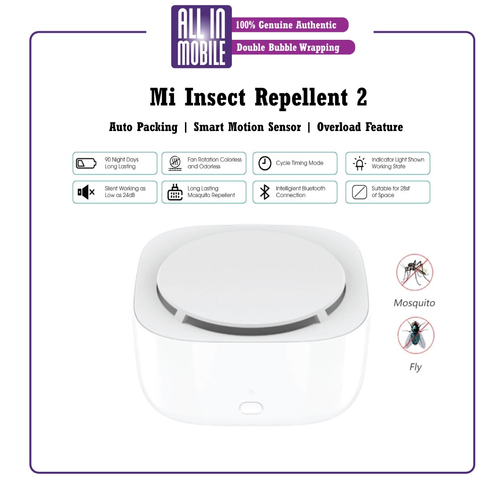 Mi Insect Repellent 2 Mosquito Killer [ Ultra Quiet | 90 nights long ...