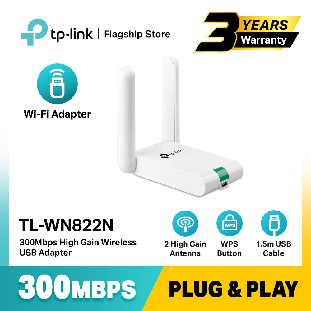 Tp Link Tl Wn722n 150mbps High Gain Wireless Usb Adapter Tl Wn722n Mwave Com Au