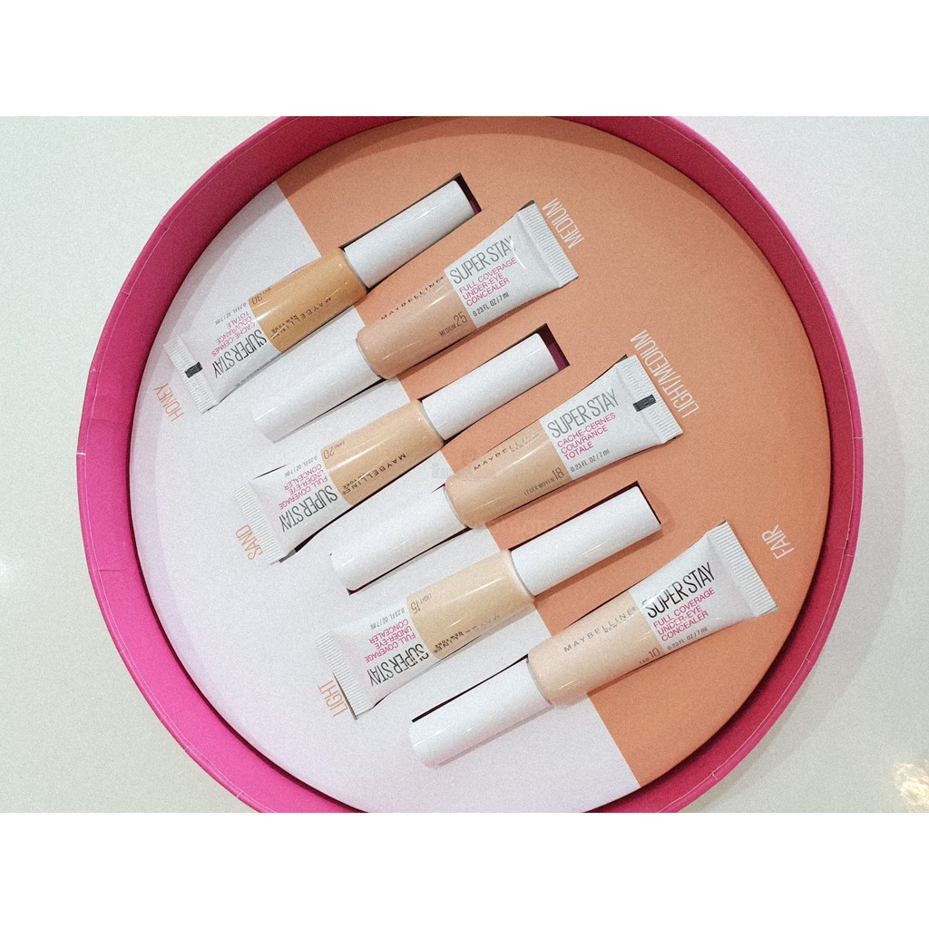 maybelline superstay full coverage concealer
