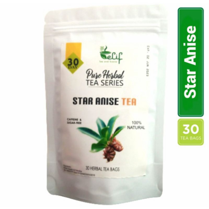 Star Anise Tea Star Anise / Illicium verum Herbal Tea (30 Tea Bag
