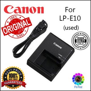 CANON BATTERY CHARGER LC-E10E FOR BATTERY LP-E10 (100% Original) (Used ...