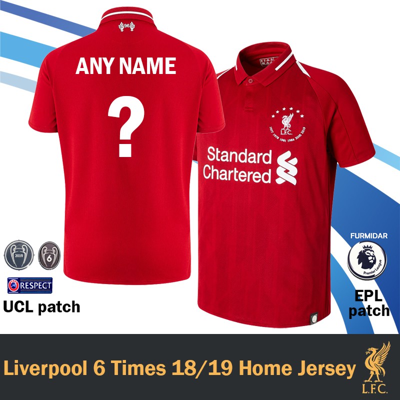 liverpool jersey collection