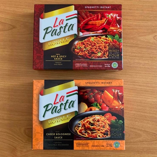 La Pasta Spaghetti Instant *READY STOCK Shopee Malaysia