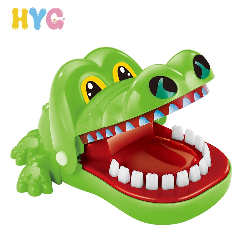 HYG Toys Crocodile Teeth Game Fun Alligator Dentist Game for Kids Crocodile Biting Finger Game Funny Toys for kids/boys and girls