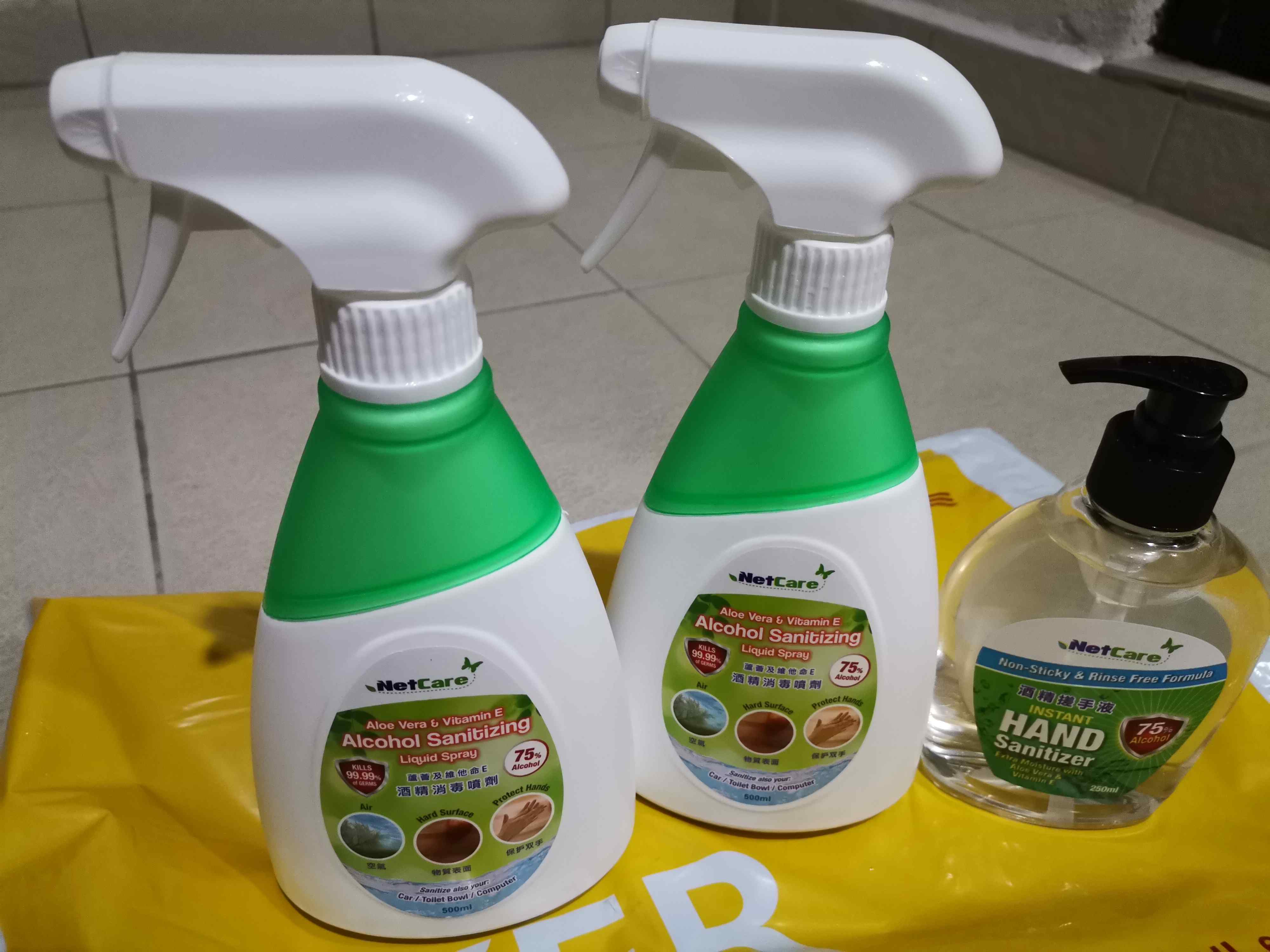 Netcare Alcohol Sanitizing Alcohol Spray 500mL | Shopee Malaysia