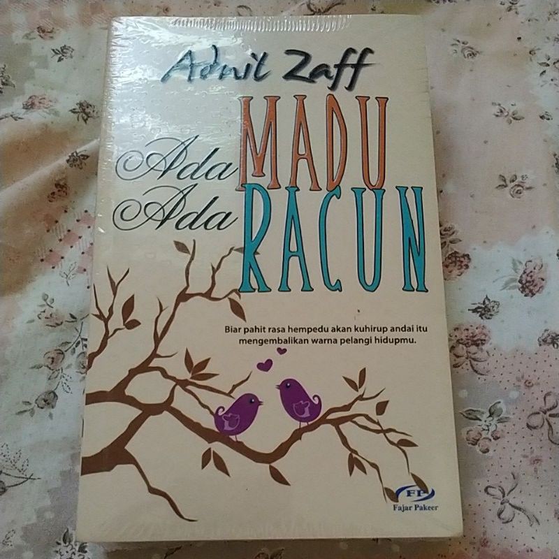 Novel Ada Madu Ada Racun Adnil Zaff Shopee Malaysia