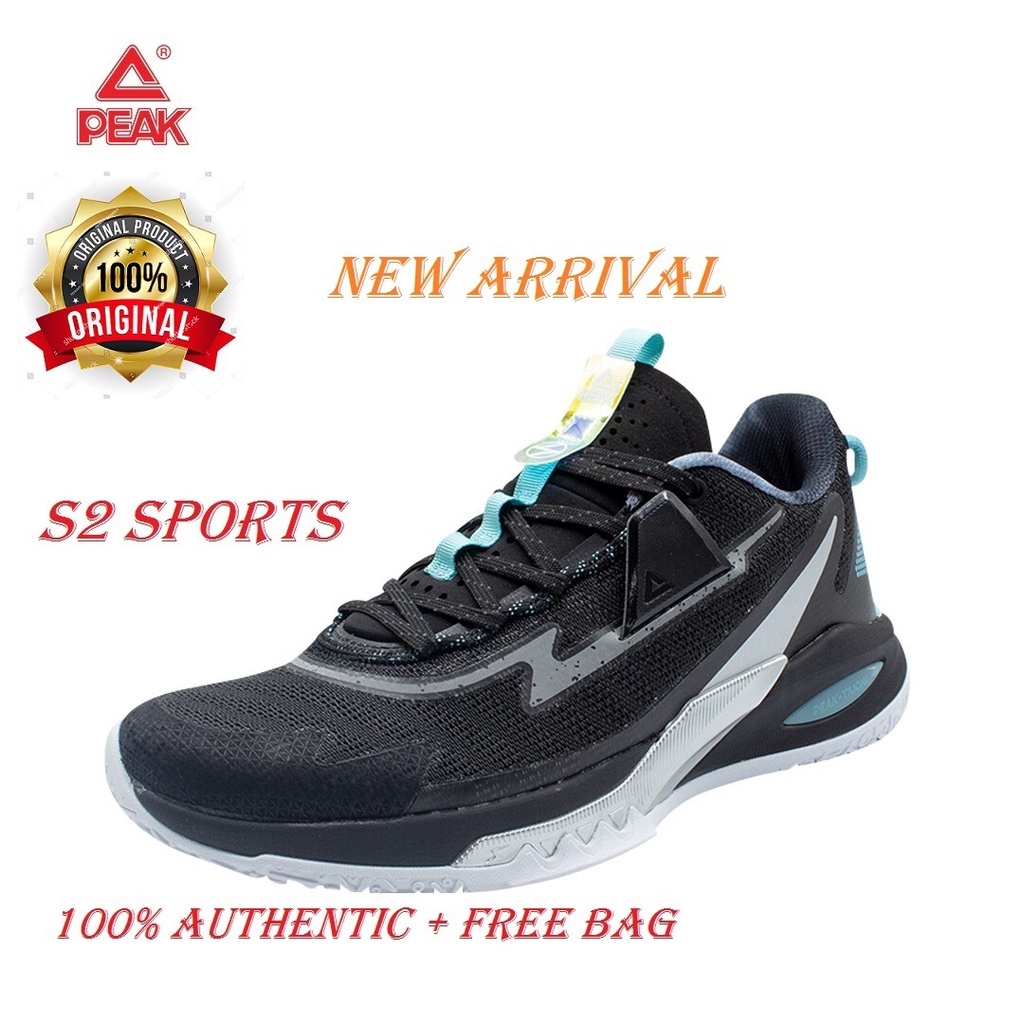 PEAK Lightning 9 Men's Low Basketball Shoes - Silver bullet (SKU ...