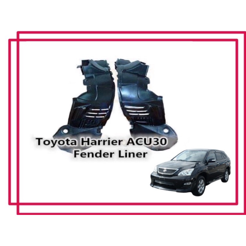 TOYOTA HARRIER ACU30 RX330 MCU30 2003 FENDER PROTECTOR LINER FENDER