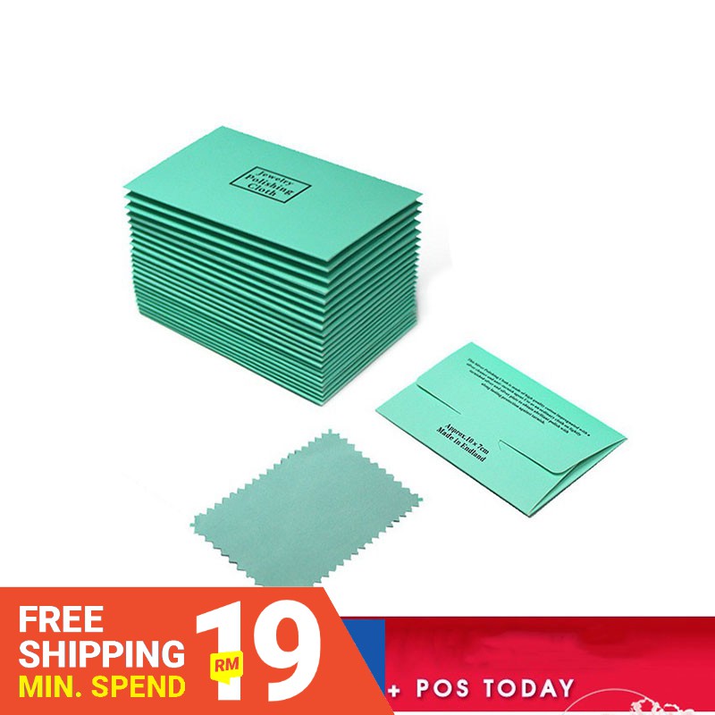 Silver Jewelry Cleaning Polishing Cloth Maintenance Decontamination BZ1001