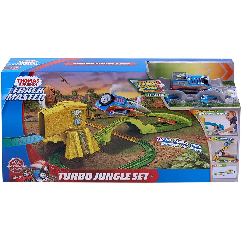 thomas the tank engine turbo jungle set