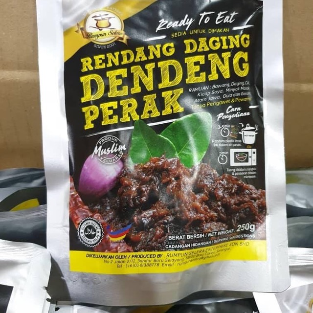 RENDANG DAGING DENDENG PERAK | Shopee Malaysia