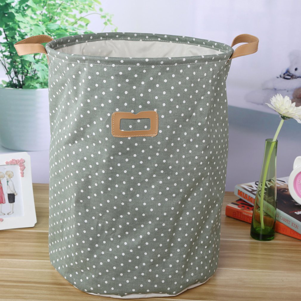 Waterproof Foldable Laundry Bag Dirty Clothes Basket Linen Bin Storage ...