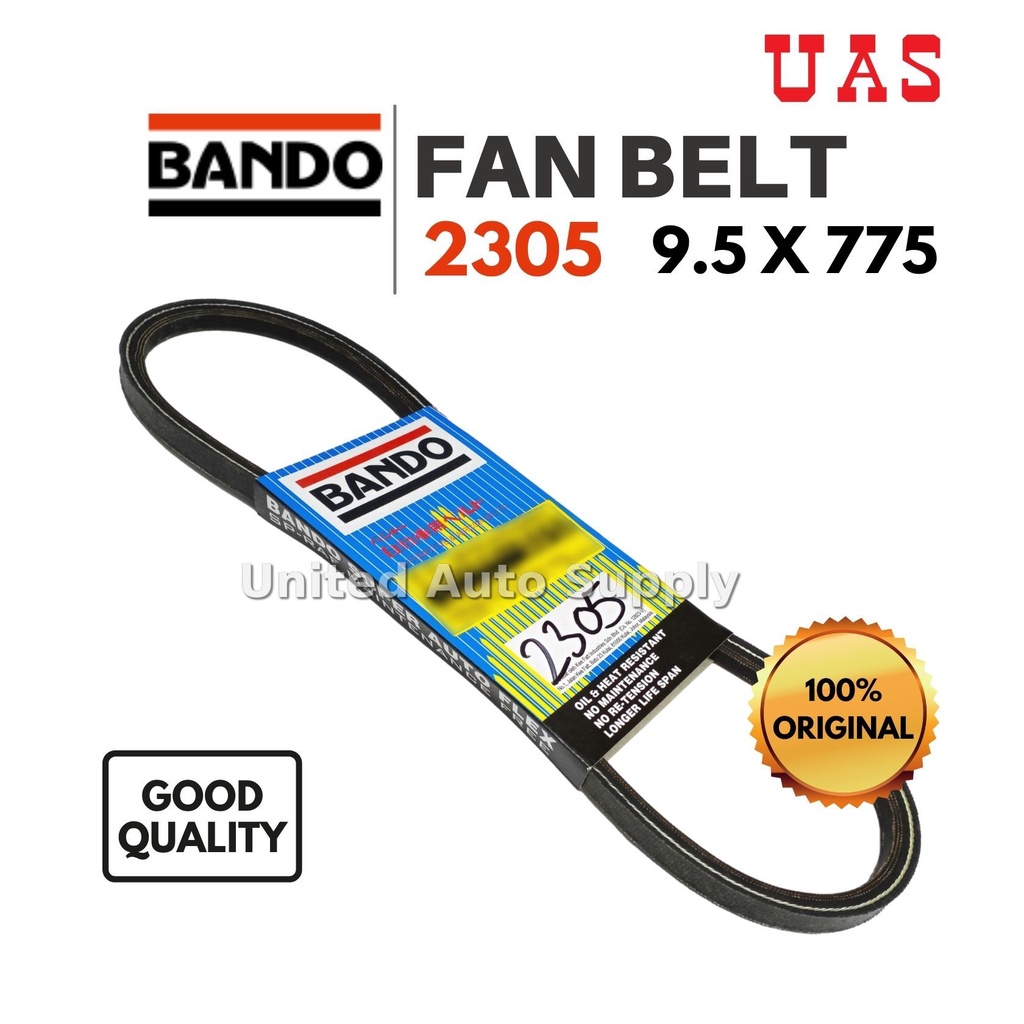 BANDO Fan Belt 2305 for PERODUA Kancil Rusa Alternator Shopee Malaysia
