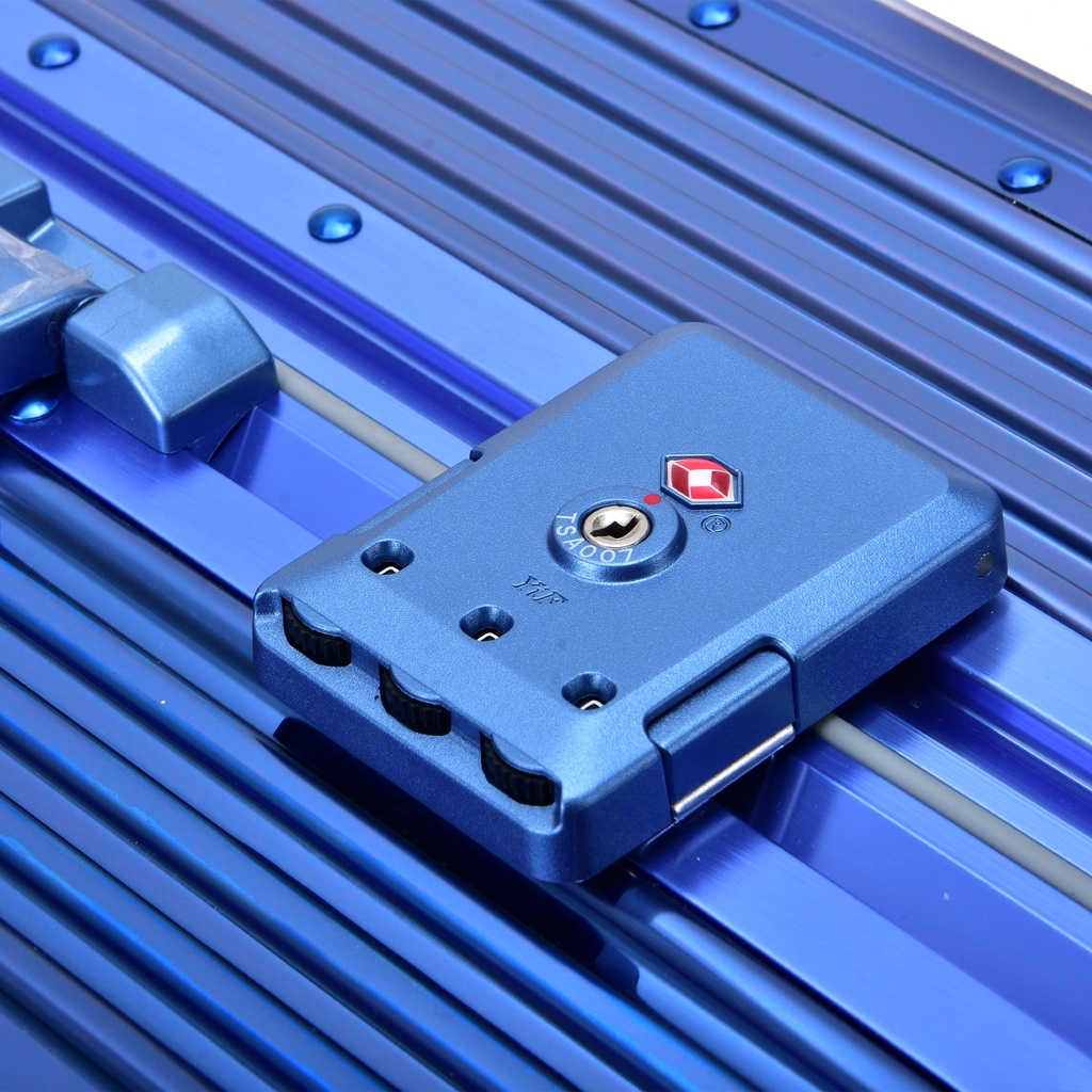 MENDOZA VROOX Shine Aluminium 20 inch Premium Luggage Hard Metal Shine