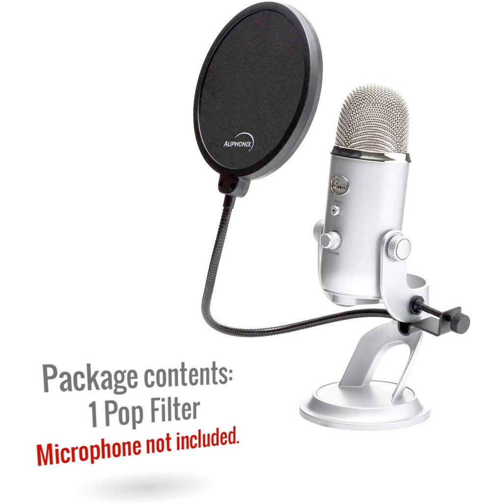 Pop Filter For Blue Yeti Microphone Shopee Malaysia