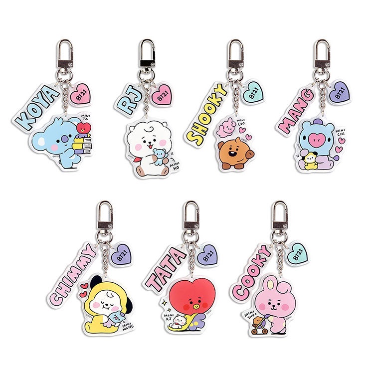 KPOP BTBOYS 2022 Butter Keychain Keyring bt21 Bangtan Boys TINY TAN Dynamite V JUNGKOOK JIMIN JIN SUGA RM JHOPE Bag Pendant Collectible Memorabilia Army Birthday Present Gift