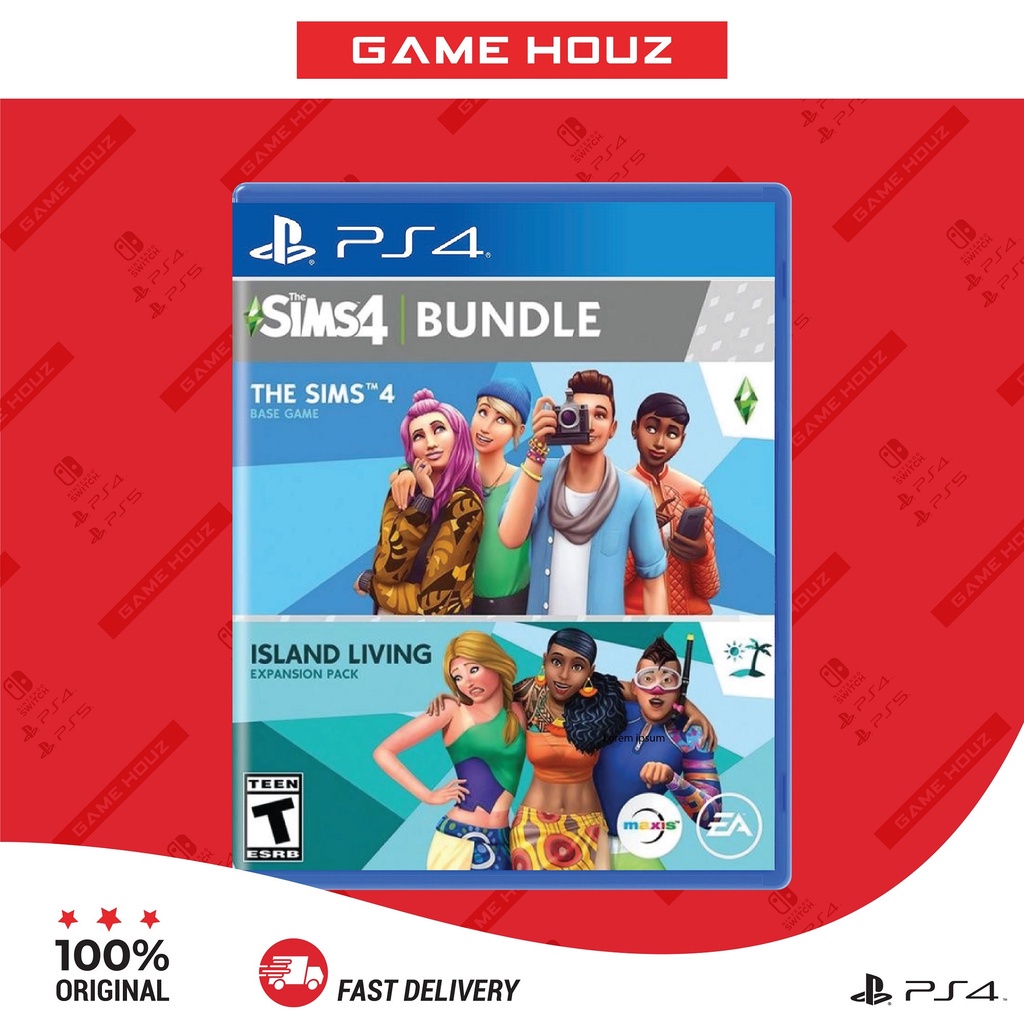 (PS4) The Sims 4 Island Living Bundle (ENG) NEW Shopee Malaysia