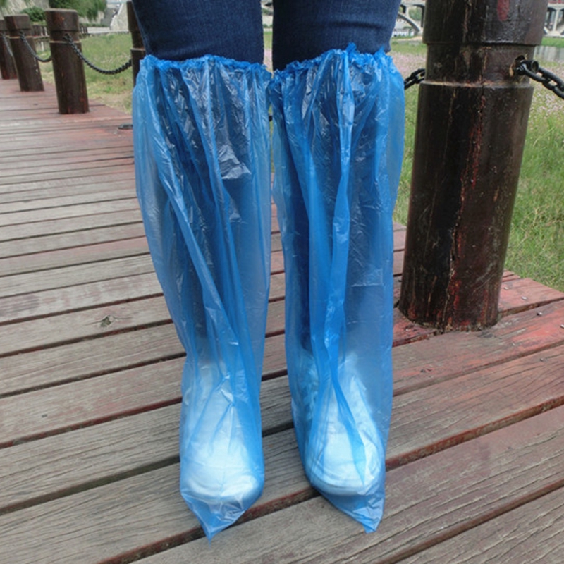 [CELE]Thick and Long Disposable Shoe Cover Long Tube Protective Shoe ...