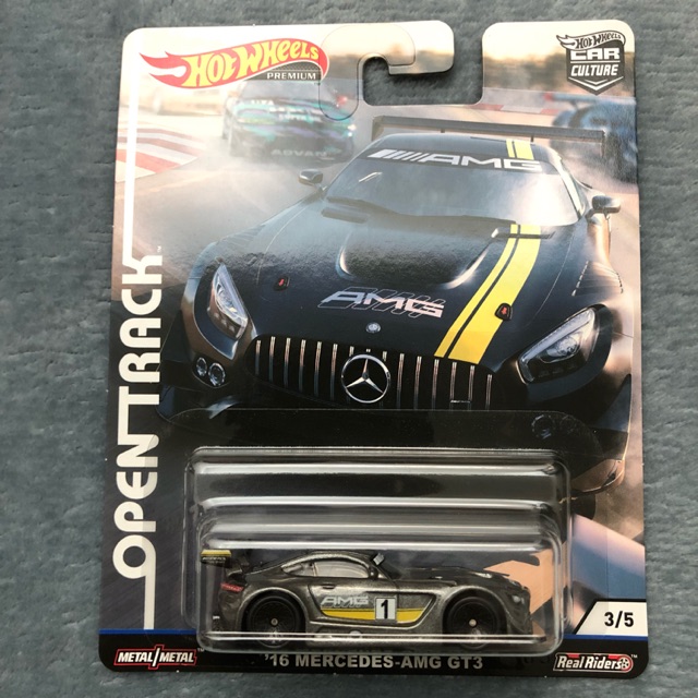 Hot Wheels Car Culture Open Track Mercedes Amg Gt3 Shopee Malaysia