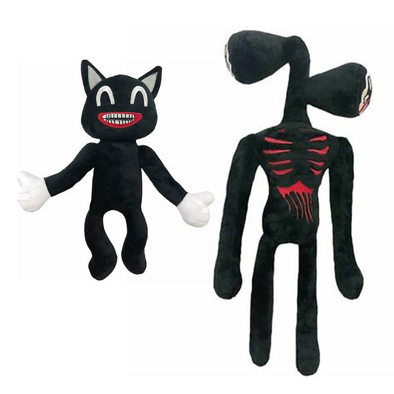 cartoon cat horror plush