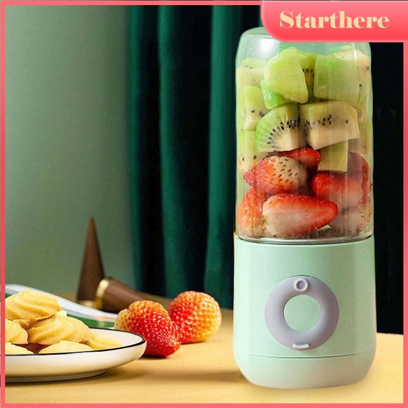 500ML Electric Juicer Portable Smoothie Blender 6 Knife Mini Blenders USB Wireless Rechargeable Mixer Juicers Cup