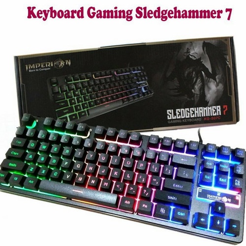IMPERION SLEDGEHAMMER 7 RAINBOW GAMING KEYBOARD Shopee Malaysia