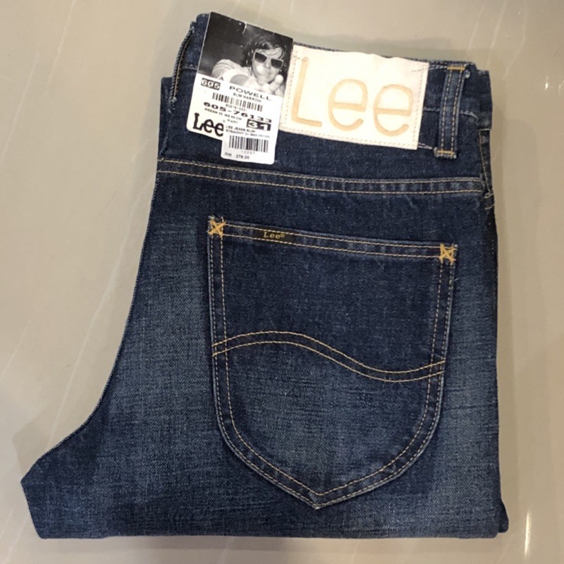 lee selvedge jeans