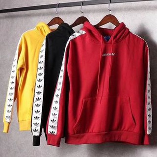 adidas tnt tape hoodie red