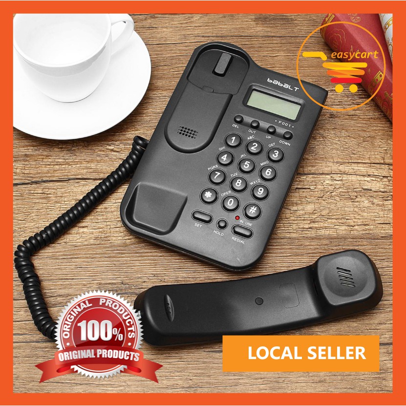 Babalt Caller ID Phone/ Desktop Corded Phone/ Home Landline Phone