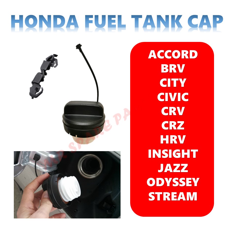 HONDA PETROL FUEL TANK CAP / TANGKI MINYAK CAP ACCORD BRV CITY CIVIC CRV CRZ HRV JAZZ ODYSSEY STREAM INSIGHT