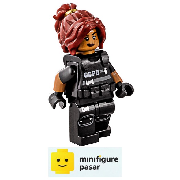 sh328 The Lego Batman Movie 70908 - Barbara Gordon SWAT Vest Minifigure New  | Shopee Malaysia