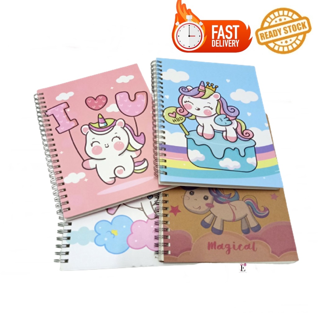 Journal Notebook Aesthetic A5 Horizontal Line | Buku Nota Cute Murah ...