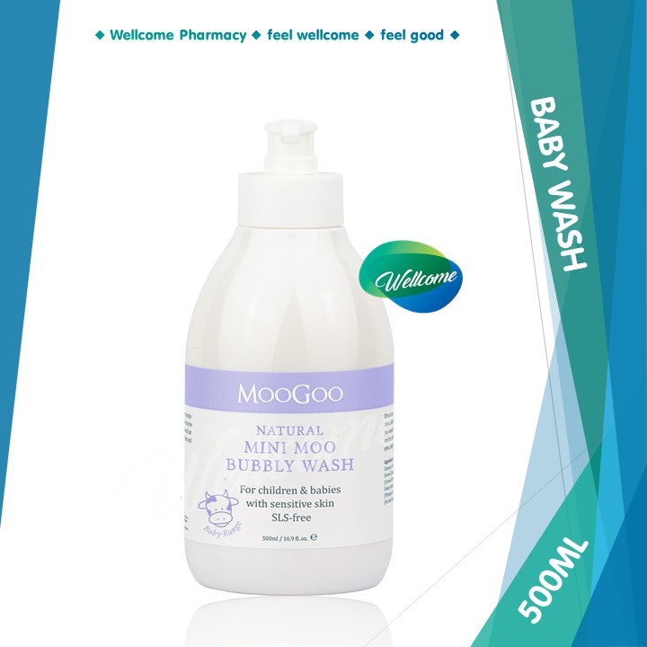 moogoo mini moo bubbly wash