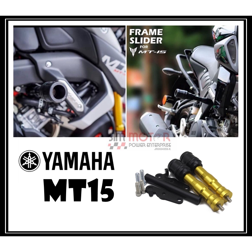 yamaha mt 15 frame slider