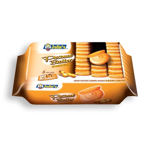 Julie's Peanut Butter cookies Snack 90g (Expiry date 01/12/2020