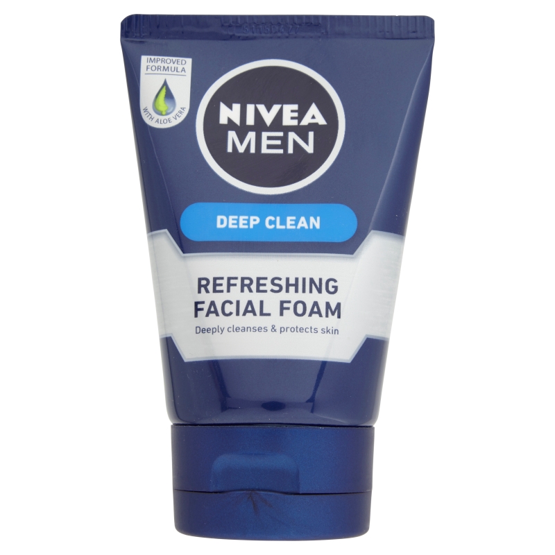 NIVEA Men's Deep Clean Refreshing Facial Foam (100g) Shopee Malaysia