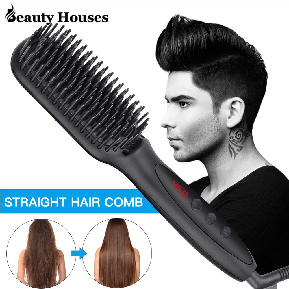 hair styling comb straightener