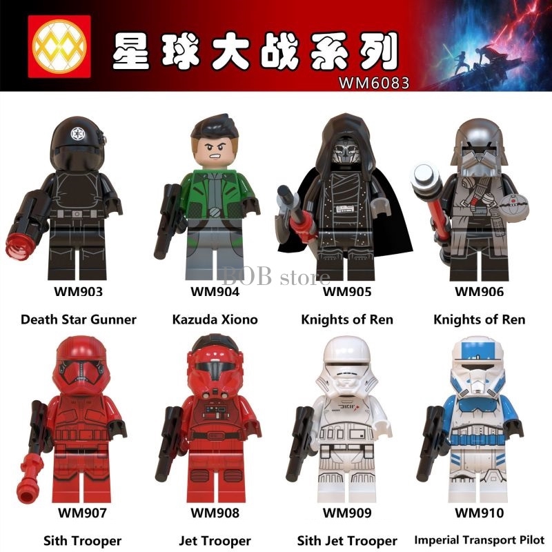 lego star wars flying characters
