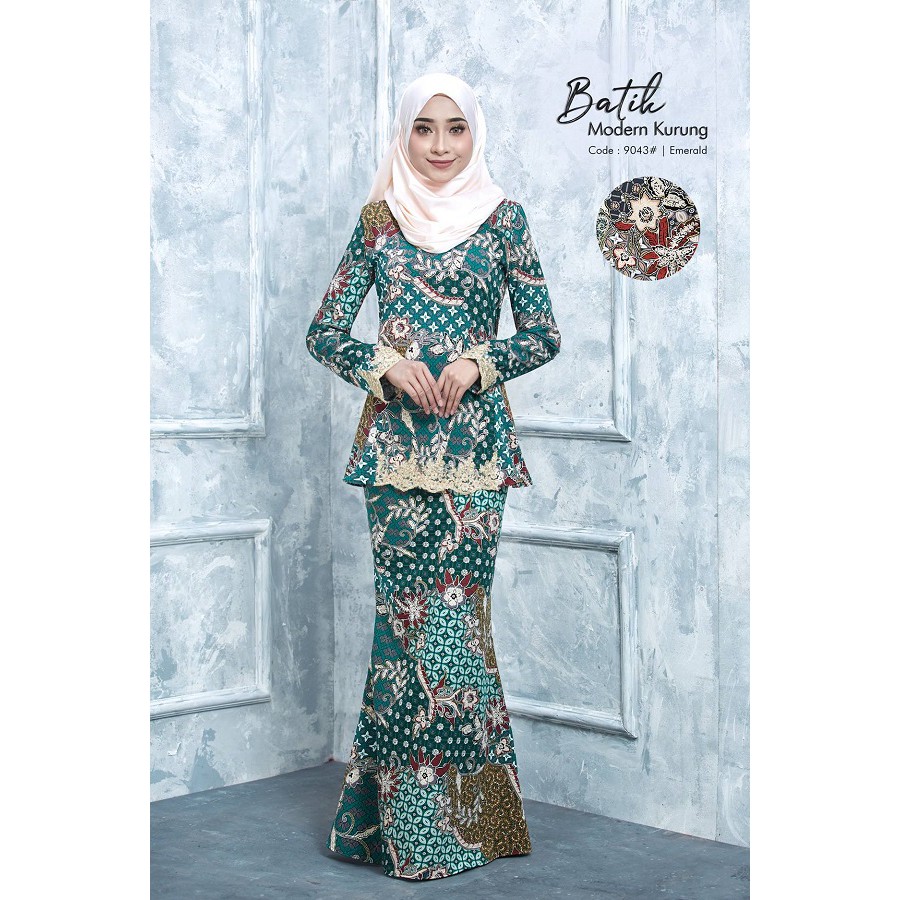 30 Ide Baju Kurung Batik Moden Lamaz Morradean