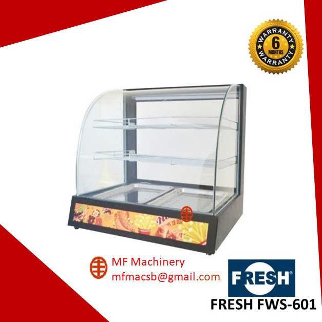 Mf FRESH FWS-2P 0.8kW/230V/50Hz 2 Layer Food Display Warmer Bar & Snack Equipment