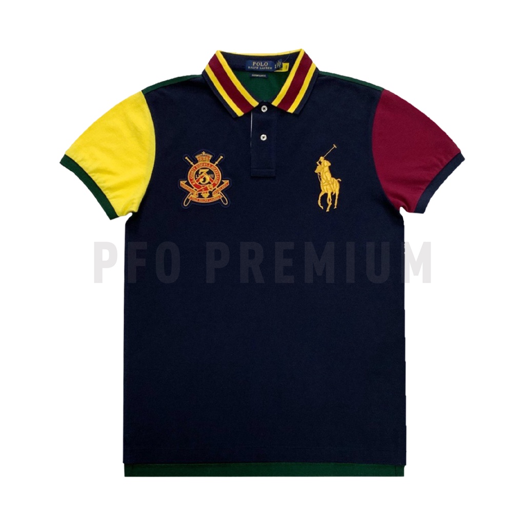 Polo Ralph Lauren Multicolour Big Pony Crest Logo Polo | Shopee Malaysia