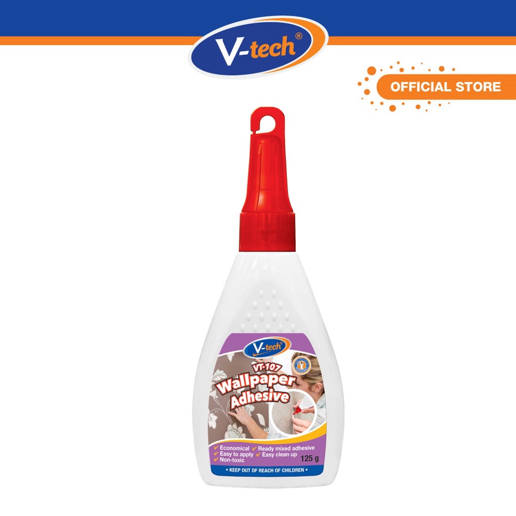 V-tech VT-107 Wallpaper Adhesive (125g) | Shopee Malaysia