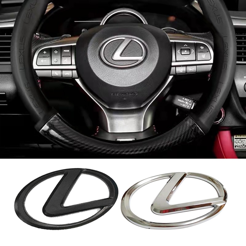ABS Car Steering Wheel Logo Emblem Cover Sticker for Lexus RX350 IS250
