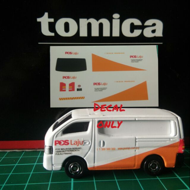 Decal Van Poslaju currier 1 | Shopee Malaysia