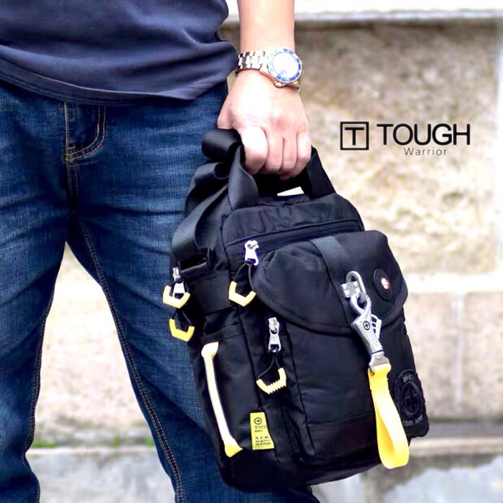 Ready Stock!! Tough Warrior (M) Size Fashion Men Sling Bag Shoulder