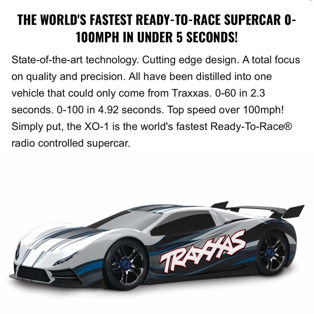 traxxas rc supercar