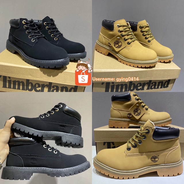 low cut black timberland boots