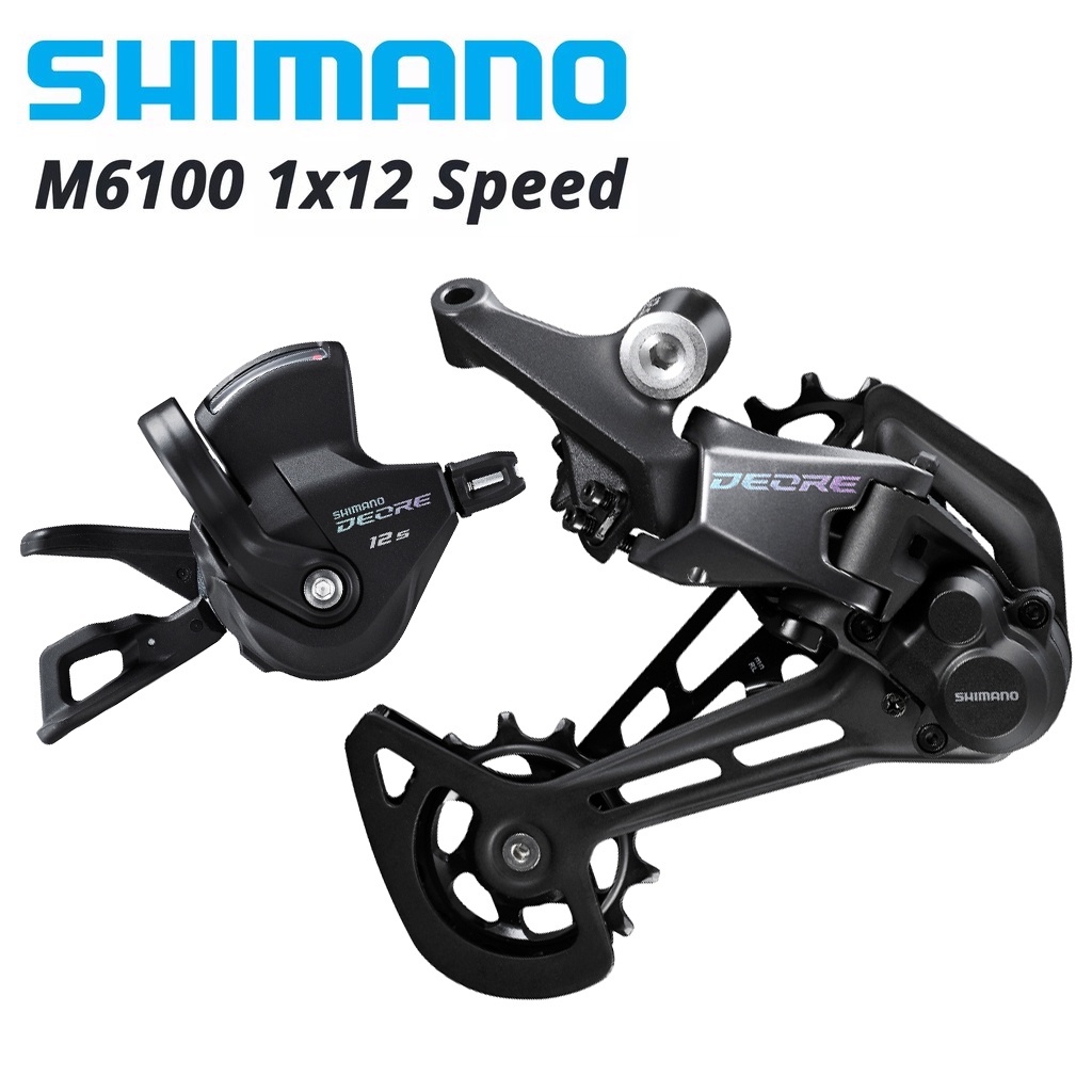 SHIMANO DEORE M6100 12s Groupset SL M6100 SHIFT LEVER RD M6100 SGS REAR ...